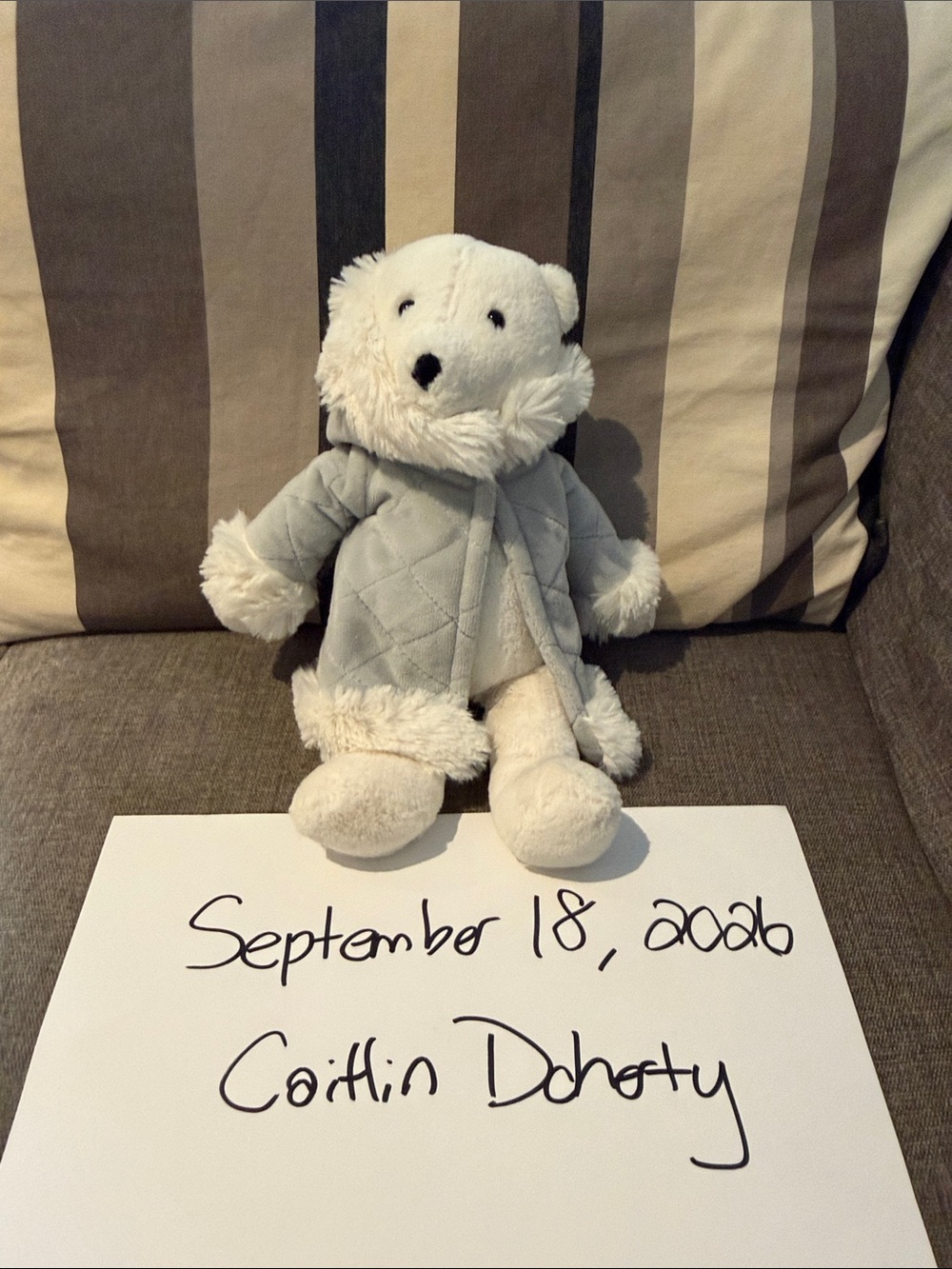 BNWT jellycat parkie polar bear